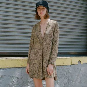 Rag & Bone Leopard Print Shields Dress